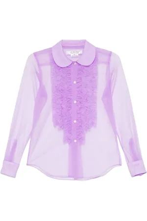 Comme des Garçons Camisa con volantes
