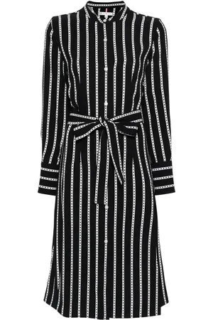 Tommy Hilfiger Vestido midi a rayas