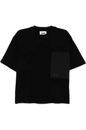 Izzue Camiseta con logo en relieve