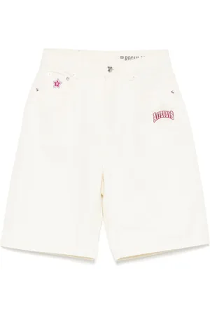 A Bathing Ape Pantalones cortos con logo bordado