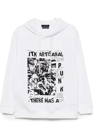 JUNTAE KIM Sudadera There Was A Punk con capucha