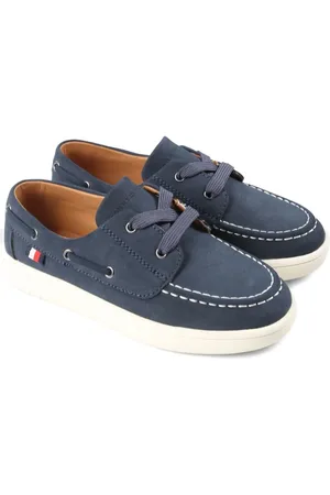 Tommy Hilfiger Zapatos náuticos con parche del logo