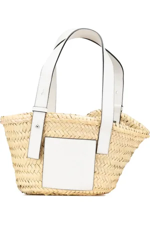 Loewe Bolso shopper tipo cesta pequeño de rafia 2010-2024