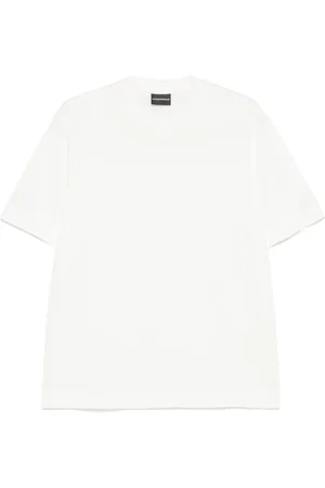 Emporio Armani Camiseta con logo en jacquard