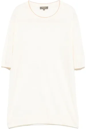 N.PEAL Camiseta con cuello redondo