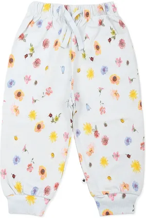 Molo Pantalones de chándal con estampado floral