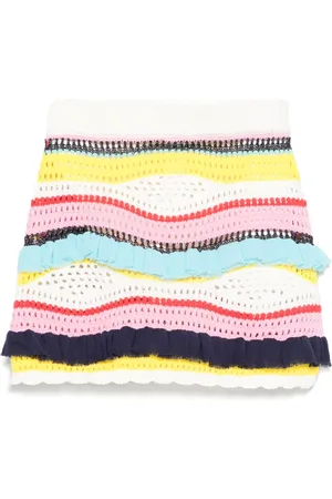 Msgm Falda de ganchillo