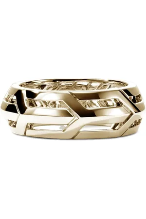 John Hardy Anillo con motivo geométrico