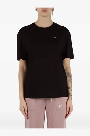 EA7 Camiseta con cuello redondo