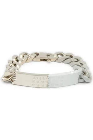 Maison Margiela Pulsera Minimal Logo ID Tag