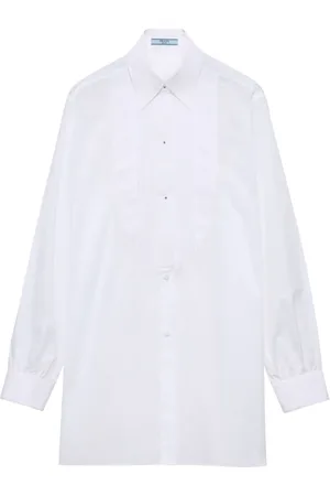 Prada Camisa plisada