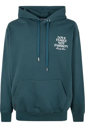 Family First Sudadera con capucha y motivo gráfico