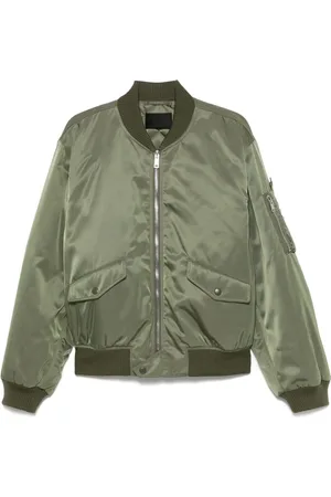 Prada Chaqueta bómber con logo triangular