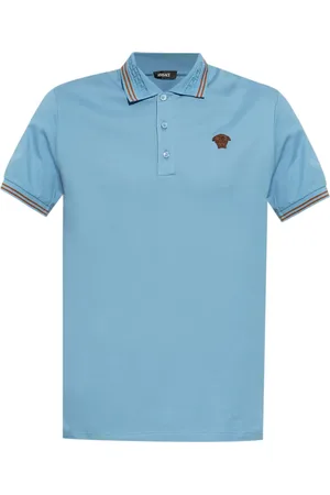 VERSACE Polo con bordado Medusa
