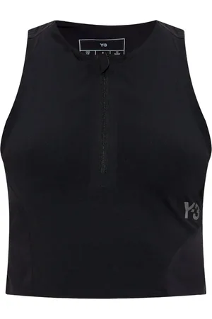 Y-3 Top corto sin mangas