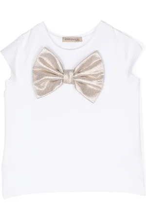 HUCKLEBONES LONDON Camiseta con detalle de lazo