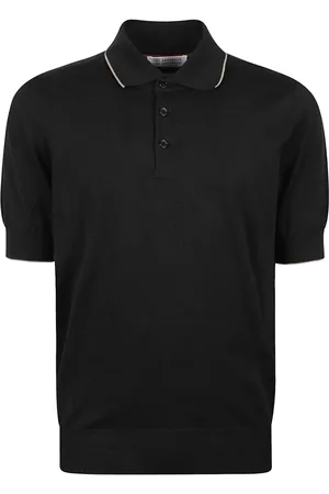 Brunello Cucinelli Polo de punto fino