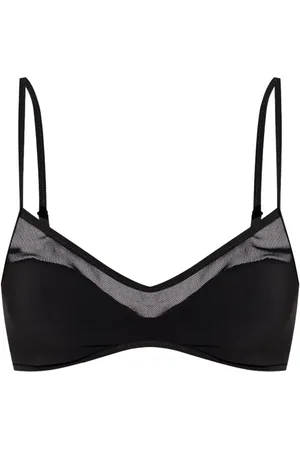 Tory Burch Top de bikini con panel translúcido