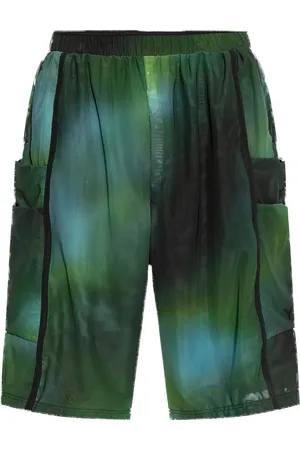 Y-3 Bermudas cargo estampadas