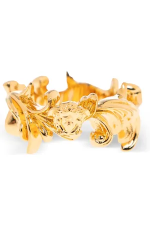 VERSACE Anillo con diseño ornamentado