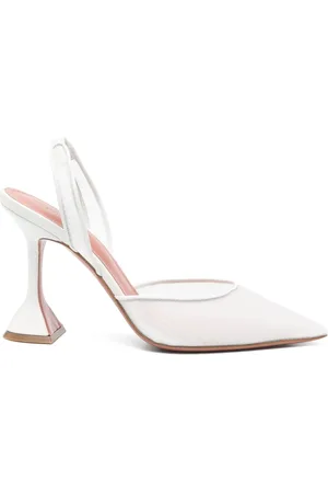 Amina Muaddi Zapatos Holli con tacón de 100 mm