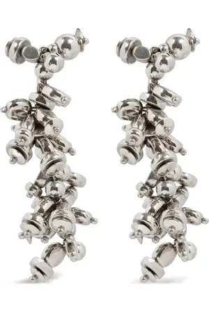 DRIES VAN NOTEN Pendientes con detalle de cuentas