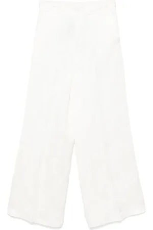 Twin-Set Pantalones palazzo en jacquard