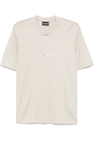 Emporio Armani Camiseta con logo bordado
