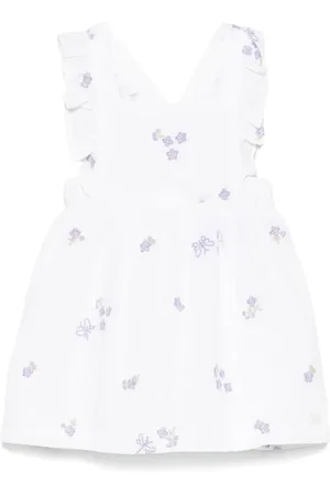 Tartine Et Chocolat Vestido con bordado floral