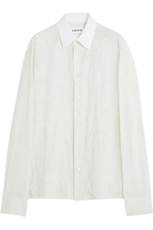 Lanvin Camisa con parche floral