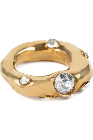 DRIES VAN NOTEN Anillo con detalles de strass