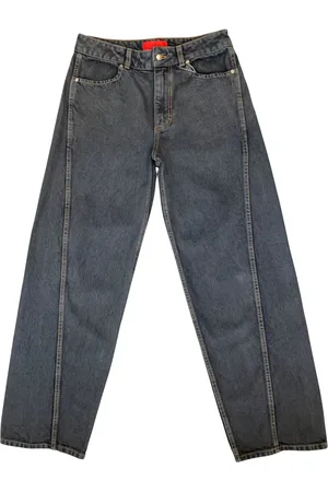 ECKHAUS LATTA Vaqueros rectos de talle alto