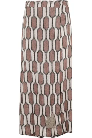 Bazar Deluxe Pantalones con estampado geométrico