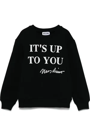 Moschino Sudadera con eslogan estampado