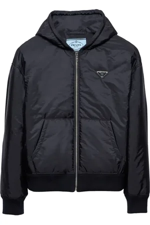 Prada Chaqueta bómber con capucha