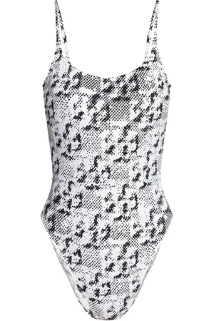 Tory Burch Bañador con animal print