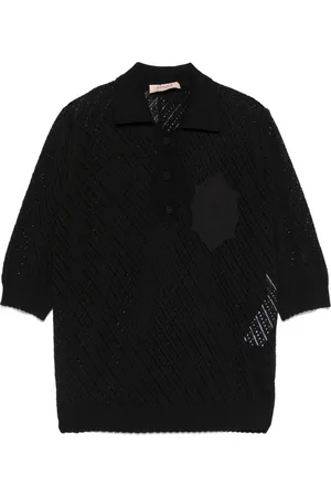 Twin-Set Polo con parche del logo