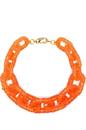 Patrizia Pepe Collar con apliques de strass