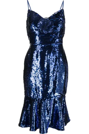 Marchesa Notte Vestido midi Magnolia