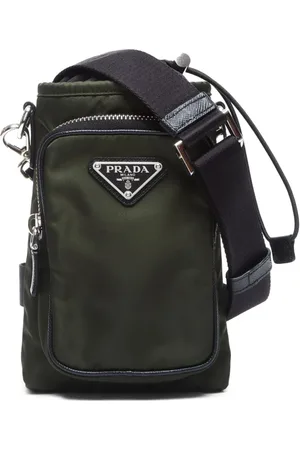 Prada Funda para móvil con logo triangular 2001