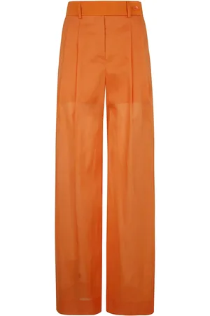Alberta Ferretti Pantalones plisados