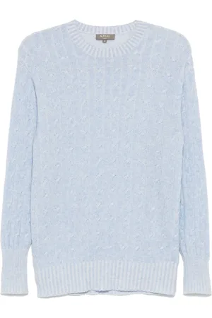 N.PEAL Jersey Thames Cable con cuello redondo