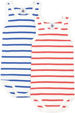 Petit Bateau Set de bodies de algodón orgánico
