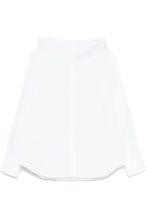 Calcaterra Camisa con cuello alzado