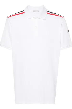 Moncler Polo con rayas RWB