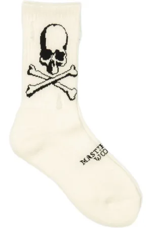 MASTERMIND Calcetines con calavera en intarsia