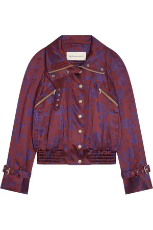 DRIES VAN NOTEN Chaqueta corta en jacquard