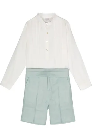 PAZ RODRIGUEZ Set de bermudas con pinzas