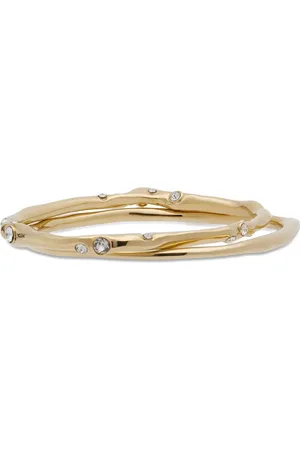 DRIES VAN NOTEN Brazalete con apliques de strass