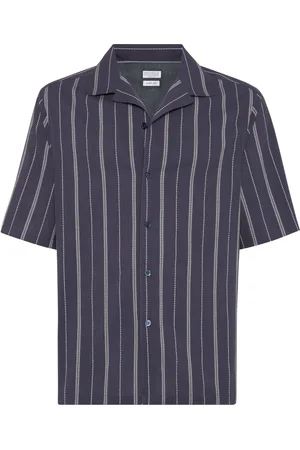 Brunello Cucinelli Camisa a rayas